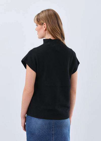 Ottoman Cap Sleeve Sweater French Dressing Jeans