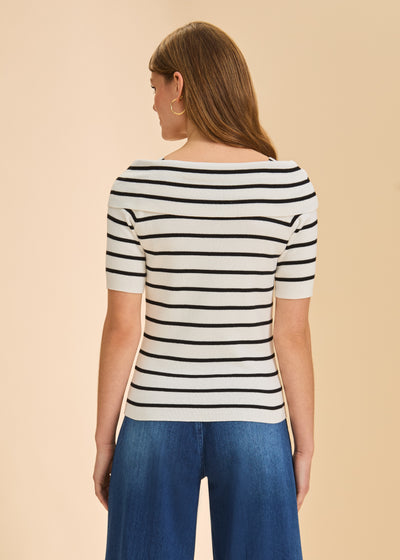 Stripe Sweater French Dressing Jeans