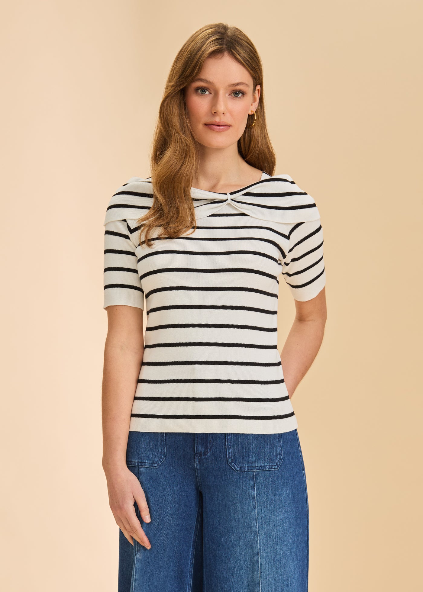 Stripe Sweater French Dressing Jeans