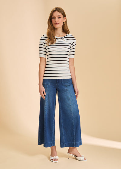 Stripe Sweater French Dressing Jeans