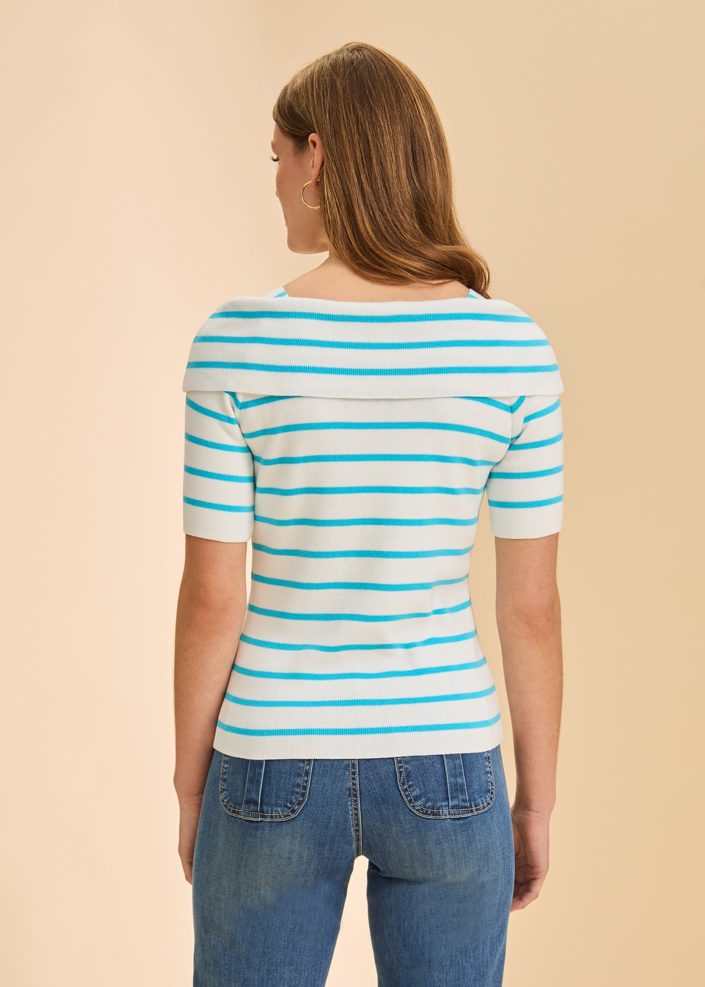 Stripe Sweater French Dressing Jeans
