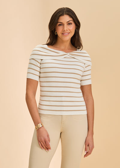Stripe Sweater French Dressing Jeans