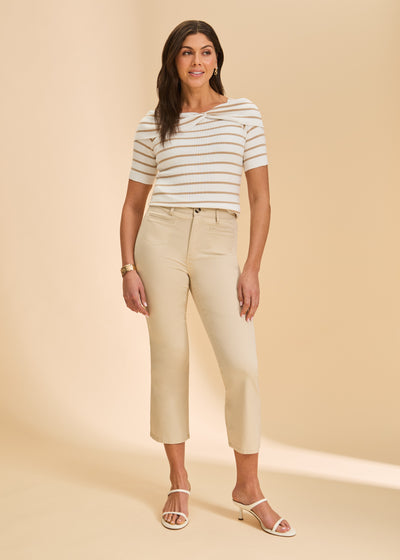 Stripe Sweater French Dressing Jeans