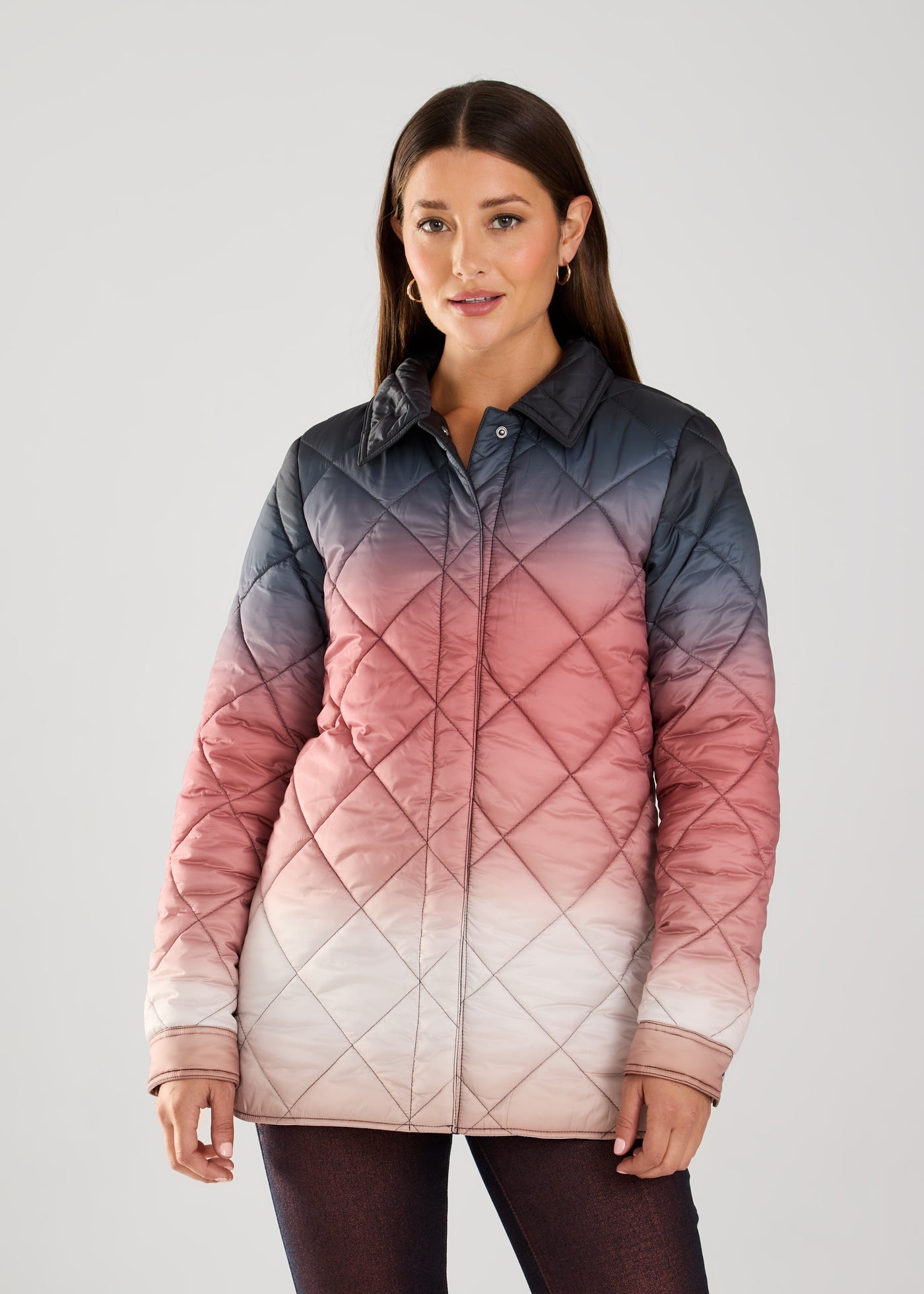 Quilted Ombre Jacket French Dressing Jeans