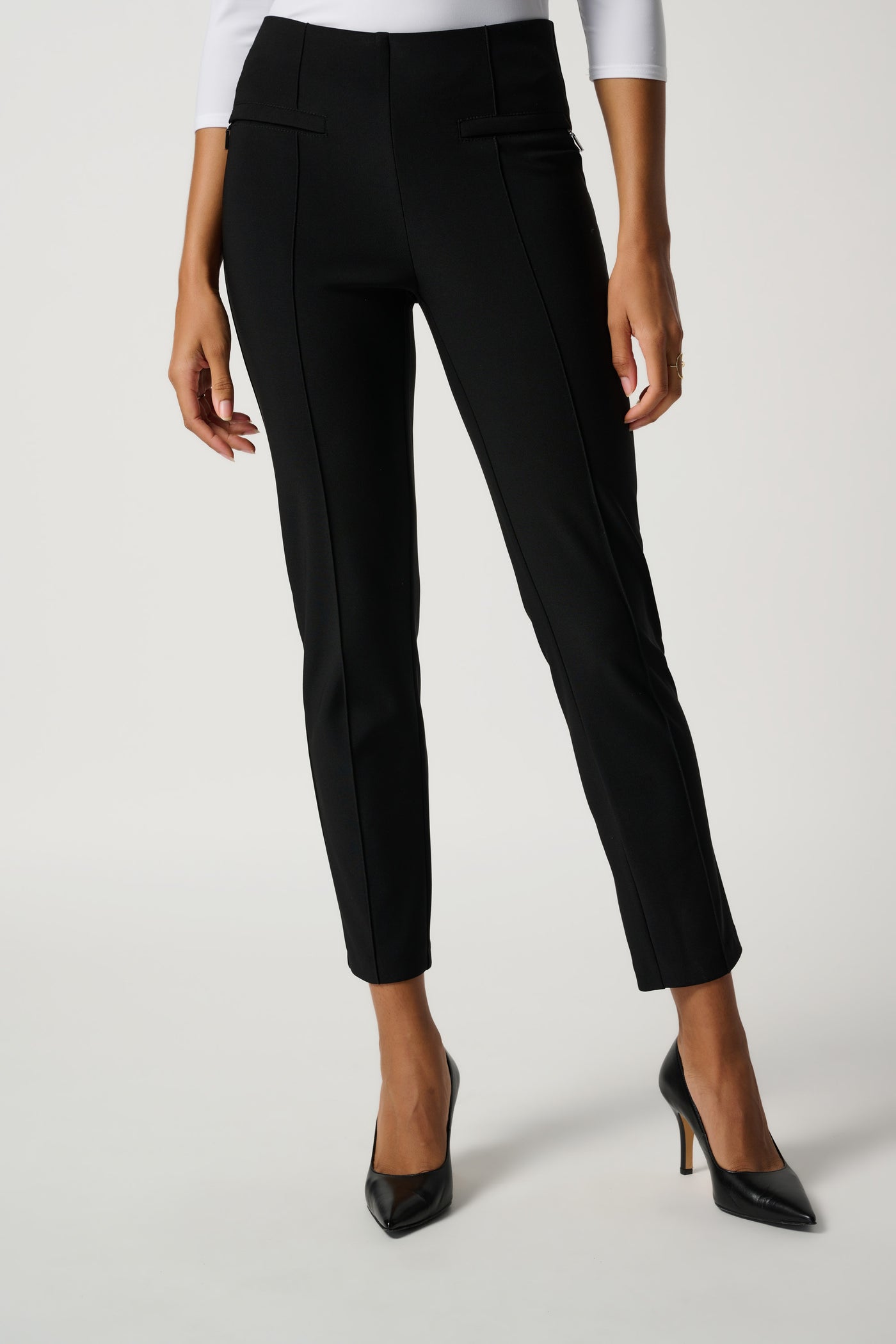 Classic Structured Slim Pant Joseph Ribkoff