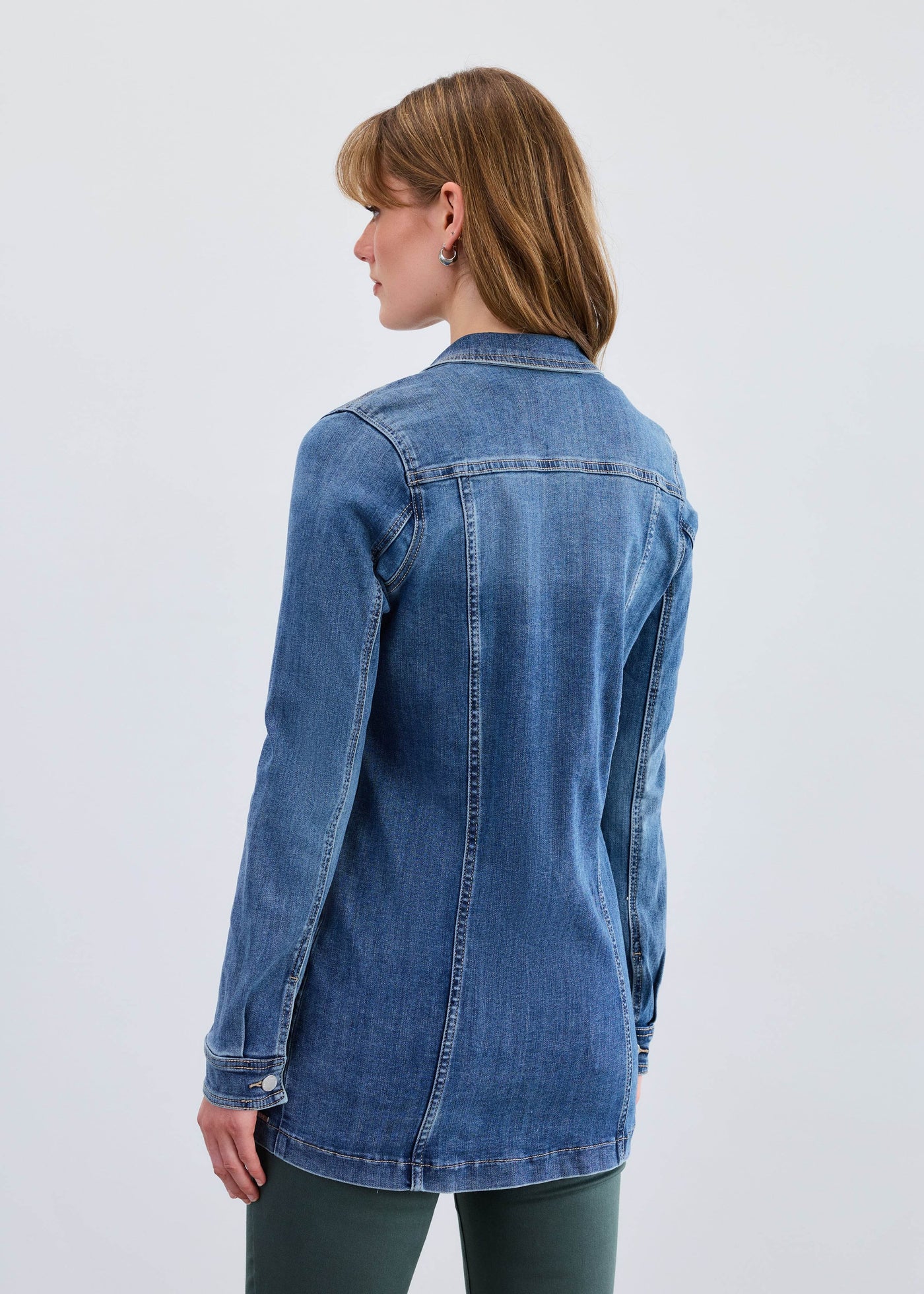 Long Denim Jacket - Dream Pants