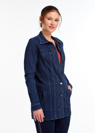 Long Denim Jacket French Dressing Jeans