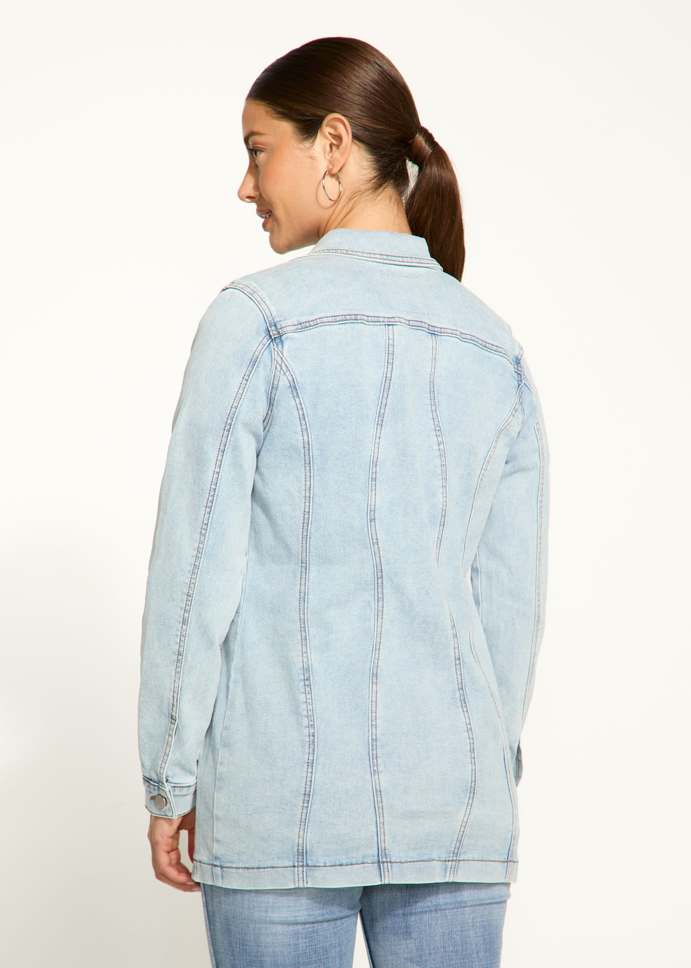 Long Denim Jacket French Dressing Jeans