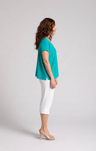 Dolman Scoop Neck Boxy Top - Dream Pants