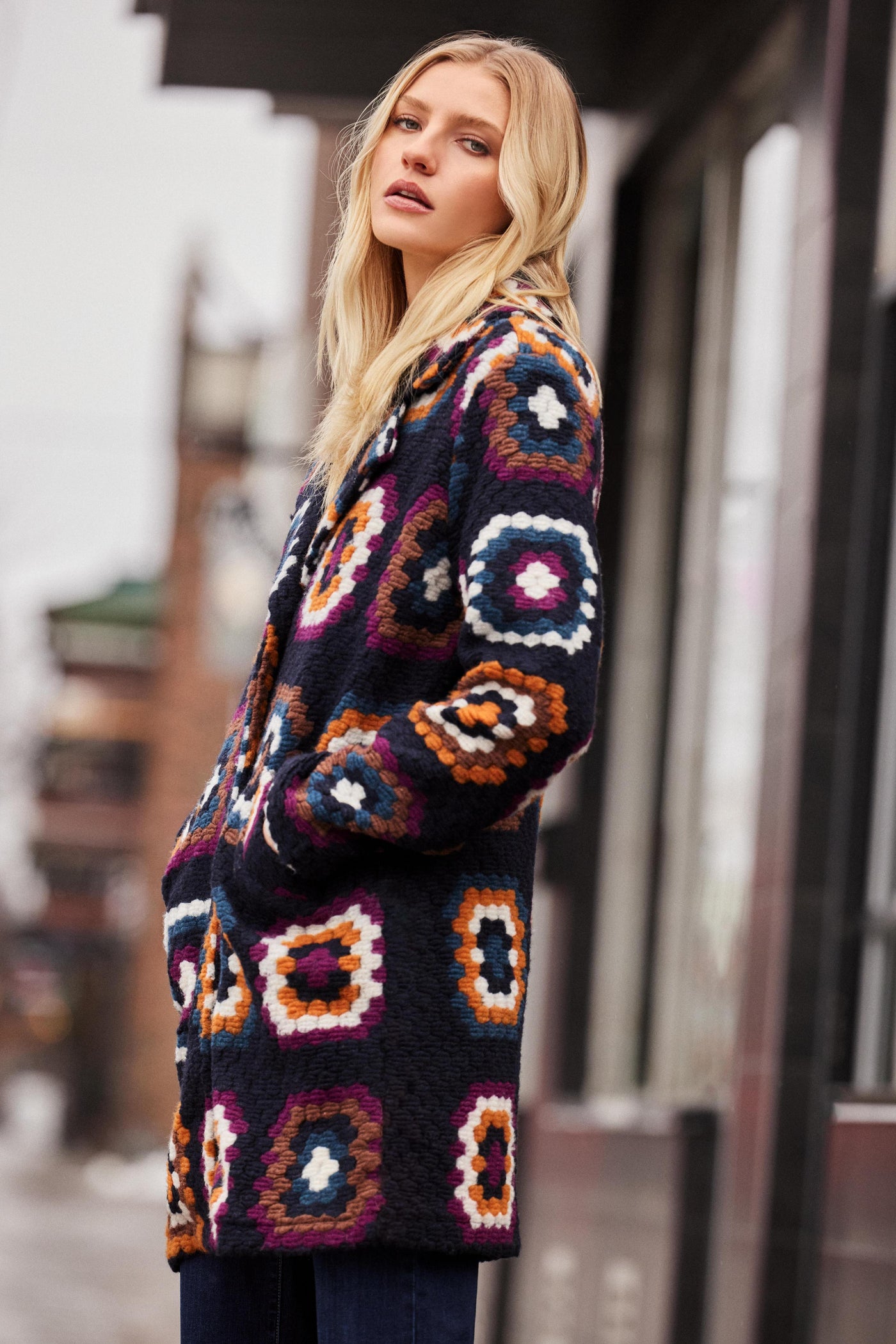 Crochet Coat Charlie B