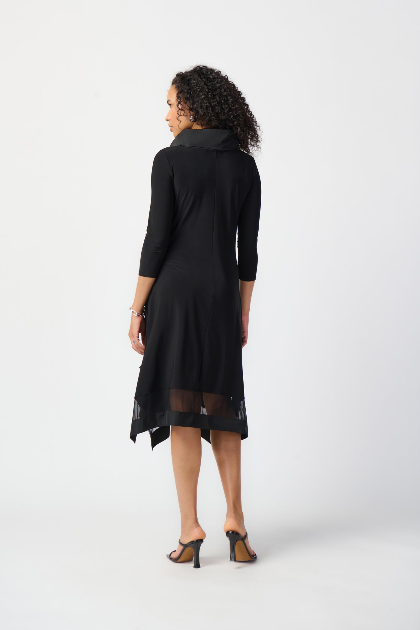 Joseph Ribkoff Silky Knit Handkerchief Dress 