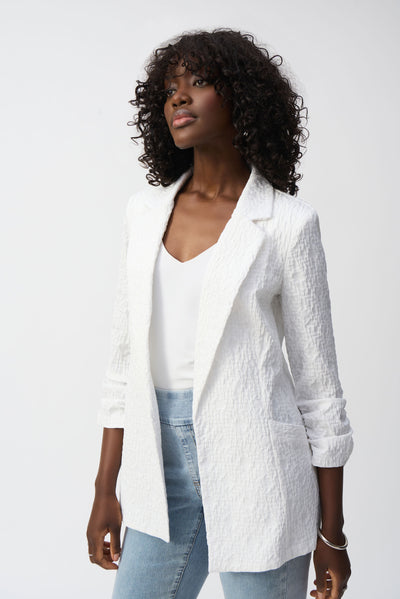 Woven Jacquard Boxy Blazer Joseph Ribkoff