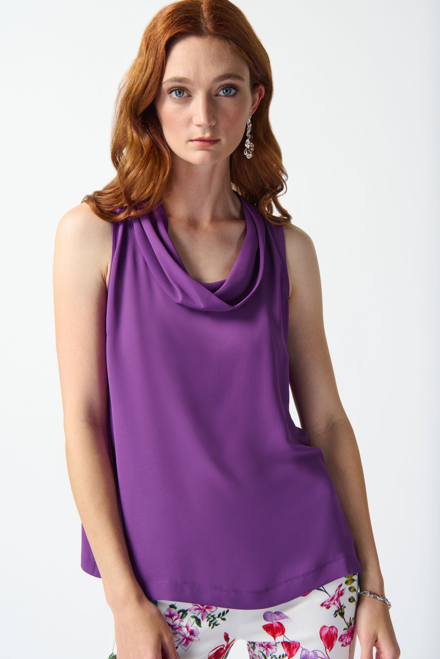 Georgette Sleeveless Top Joseph Ribkoff