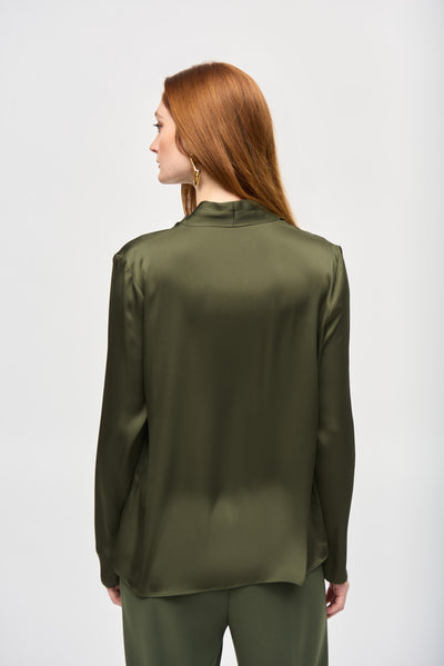 Satin Straight Top Joseph Ribkoff