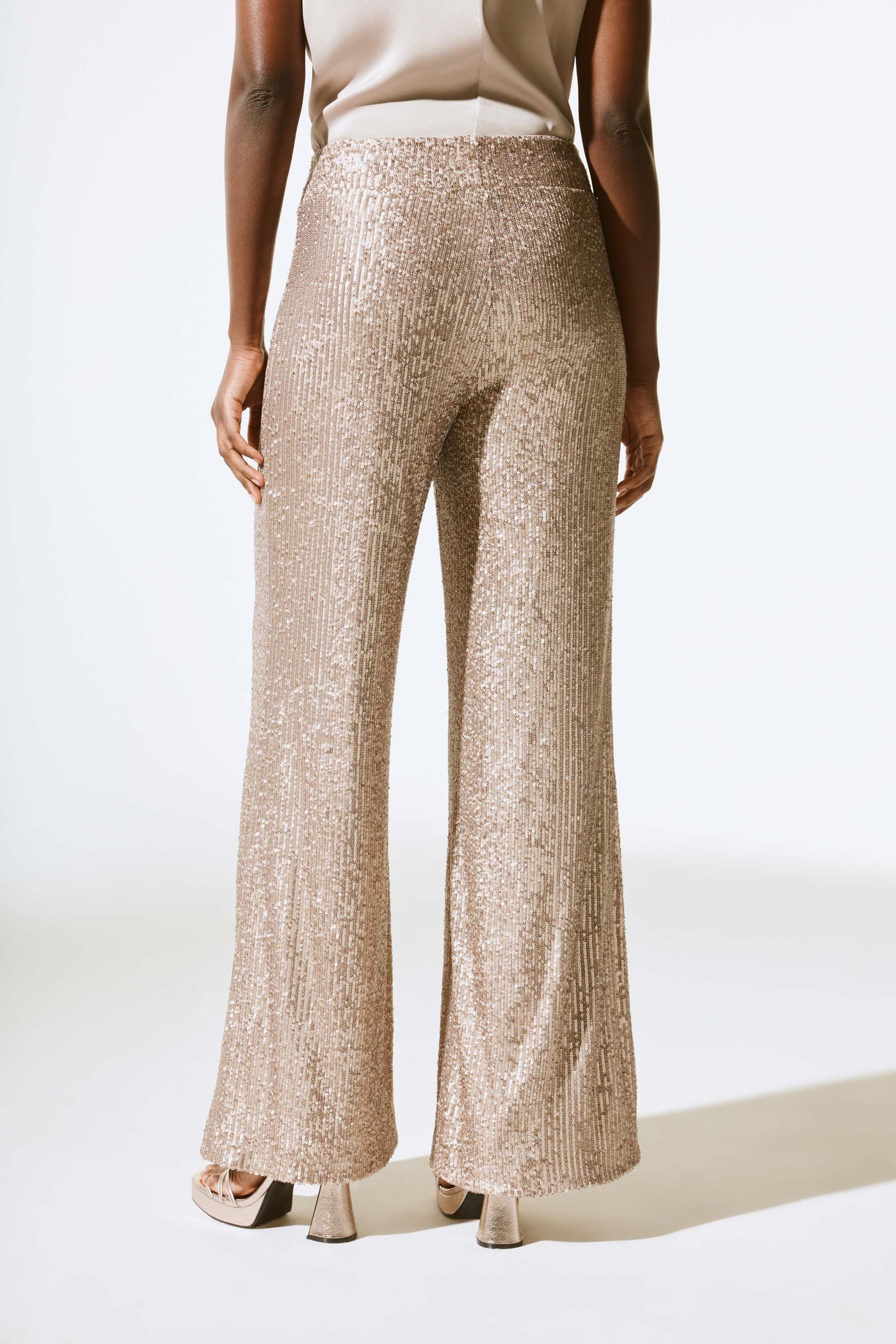 Sequined Wide Leg Pants Joseph Ribkoff