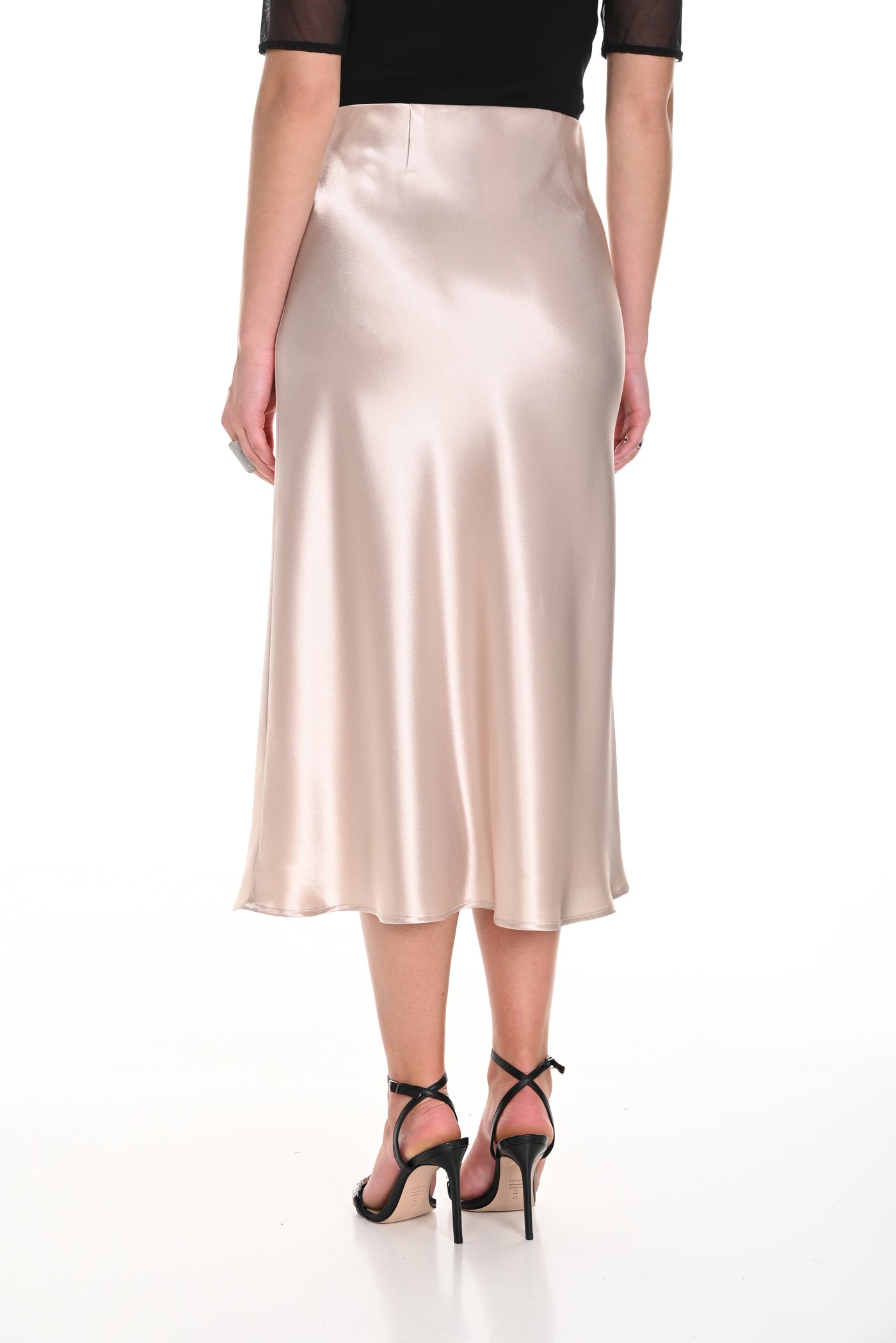 Satin Midi Skirt Frank Lyman