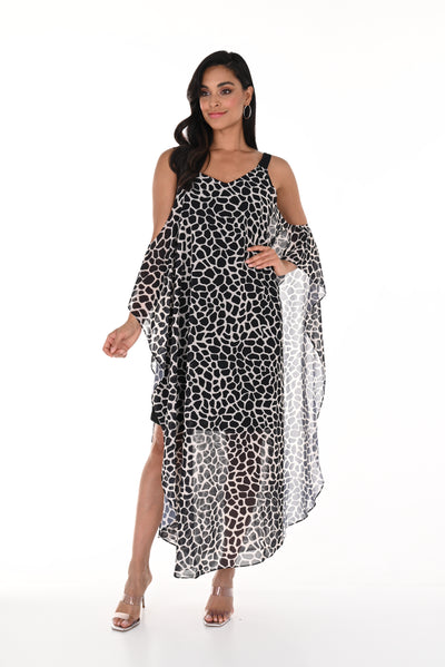 Giraffe Print Dress Frank Lyman