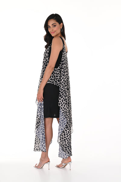 Giraffe Print Dress Frank Lyman