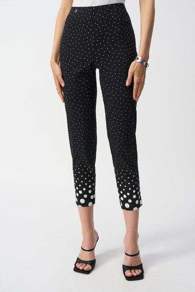 Millennium Dot Print Straight Pants