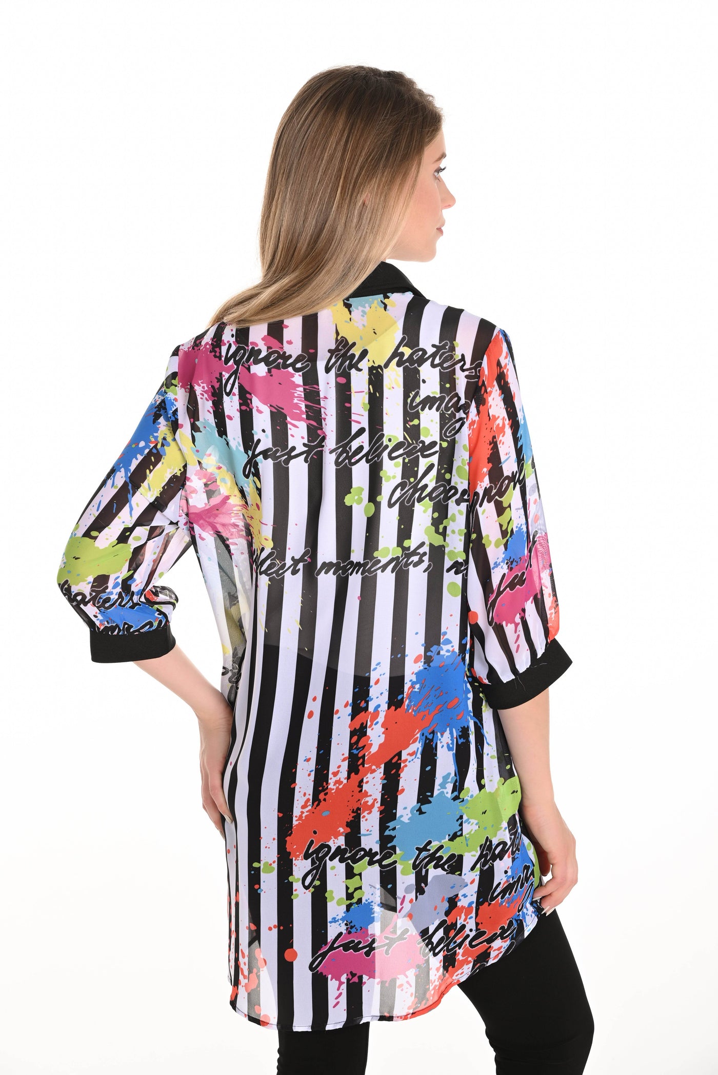 Casual Graphic Button Shirt - Dream Pants