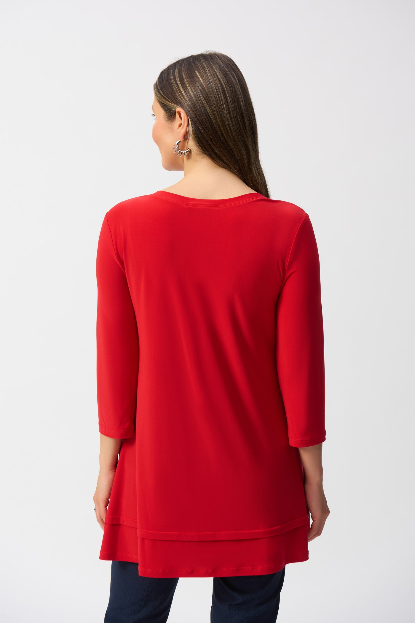 Silky Knit Flared Tunic Joseph Ribkoff