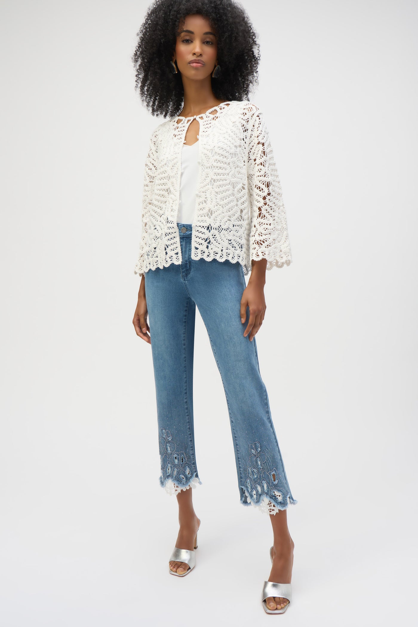 Crochet Sweater Knit Cover-Up