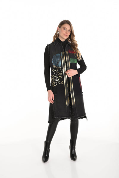 Sleeveless Denim Vest - Dream Pants