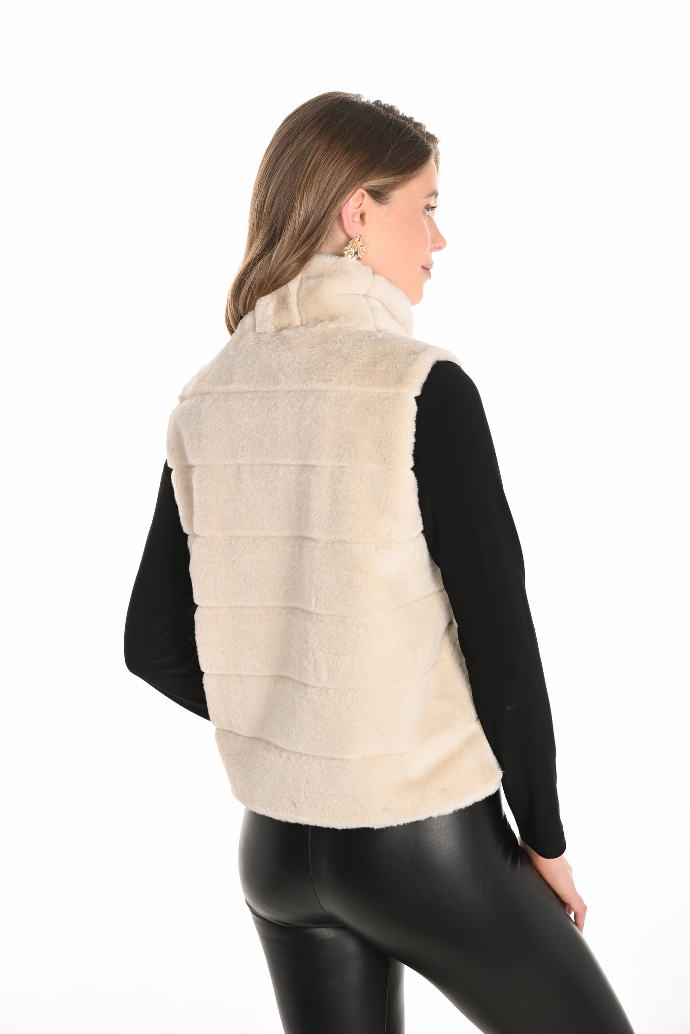Faux Fur Vest Frank Lyman
