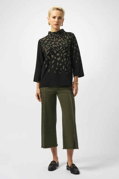 Jacquard Animal Print Sweater - Dream Pants