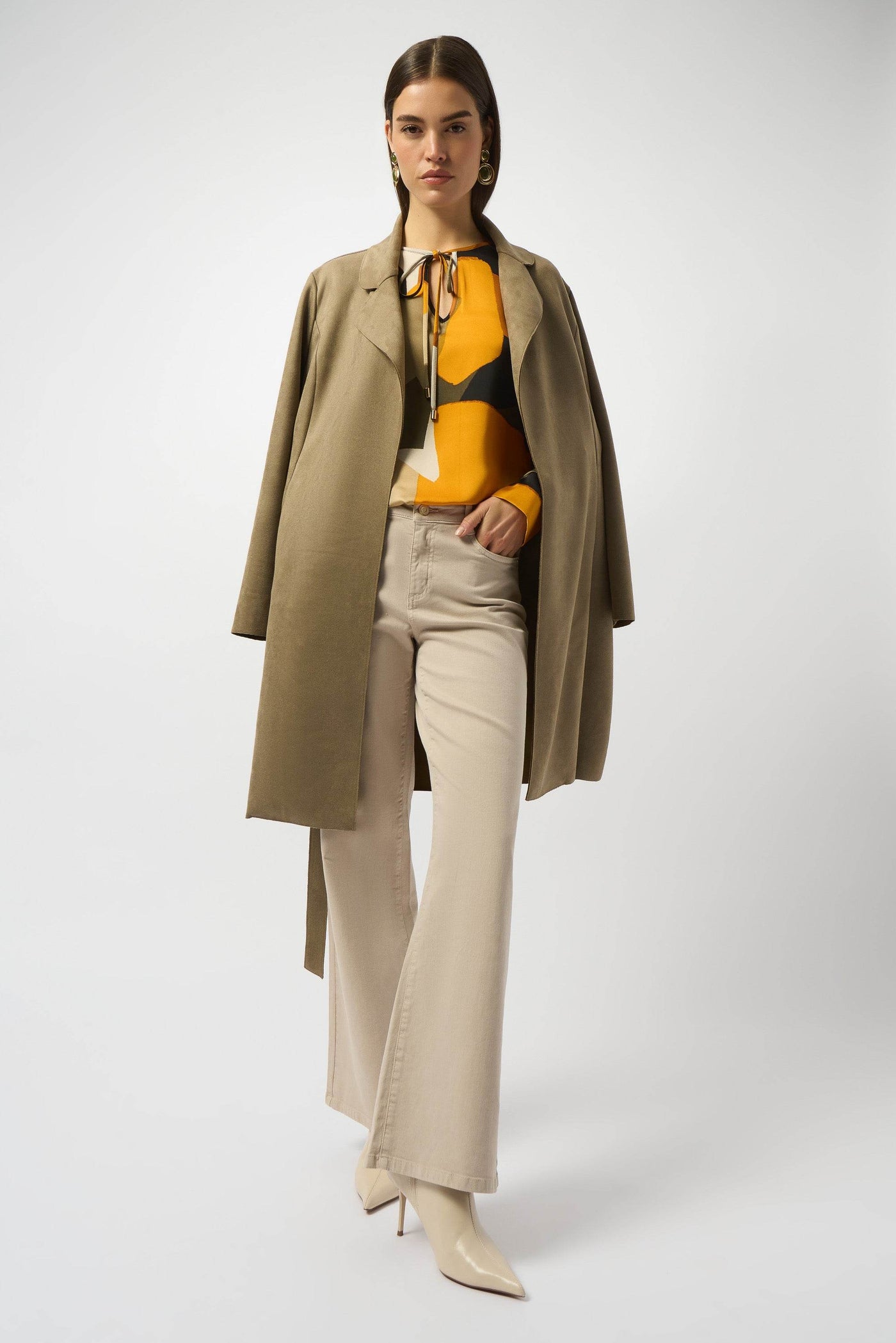 Goldie Classic Wide-Leg Stretch Denim Jeans - Dream Pants