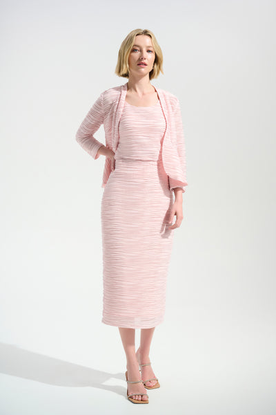 Lurex Cascade Knit Pull-On Pencil Skirt Joseph Ribkoff