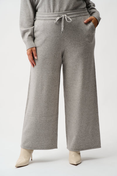 Sweater Knit Wide Leg Pull-On Pants Joseph Ribkoff