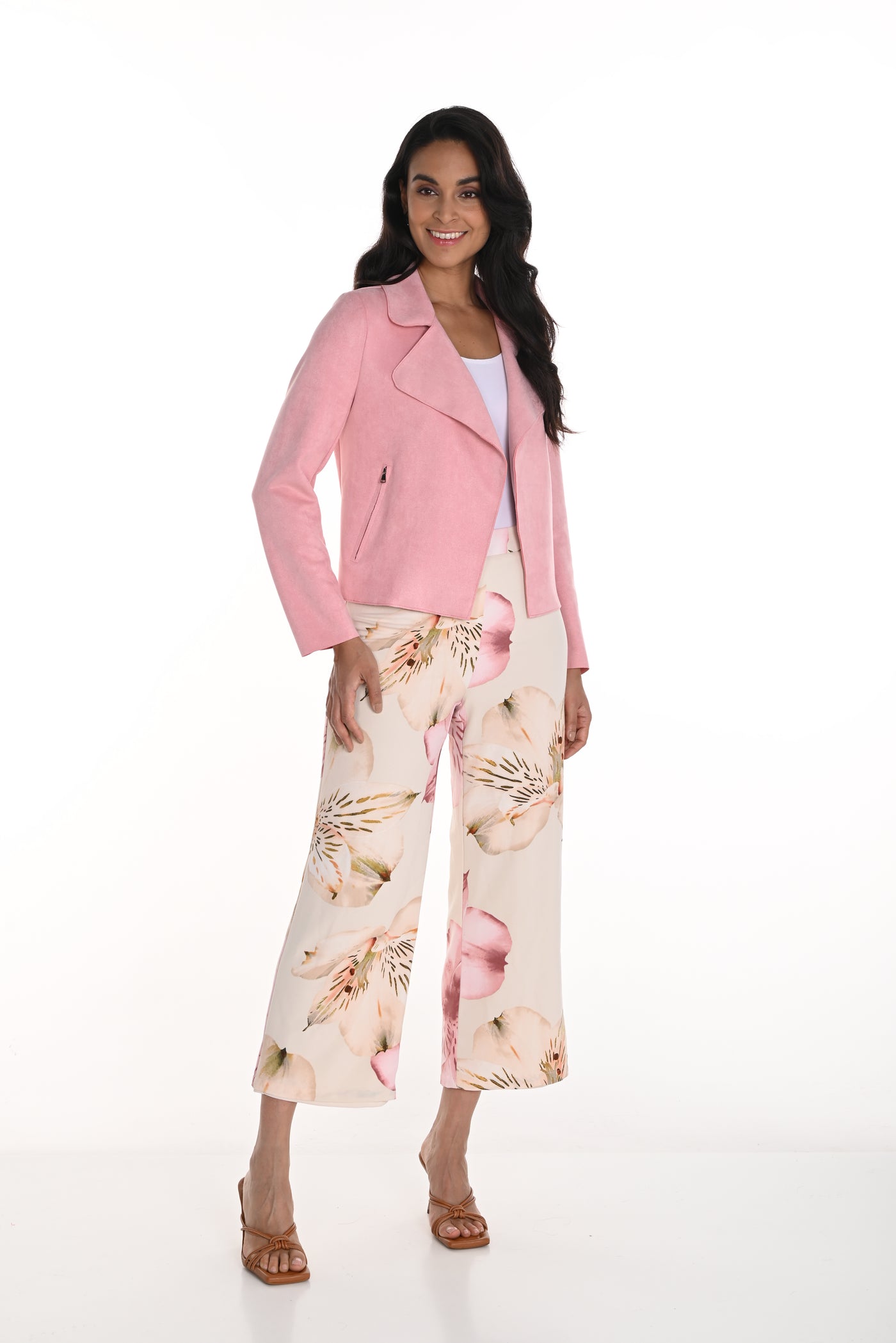 Floral Flowy Pants Frank Lyman