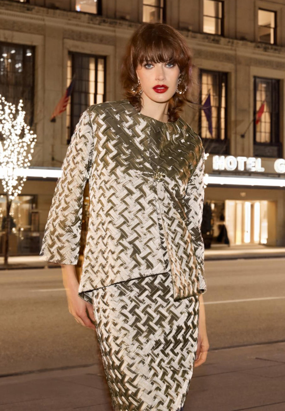 Antique Pattern Jacket Frank Lyman