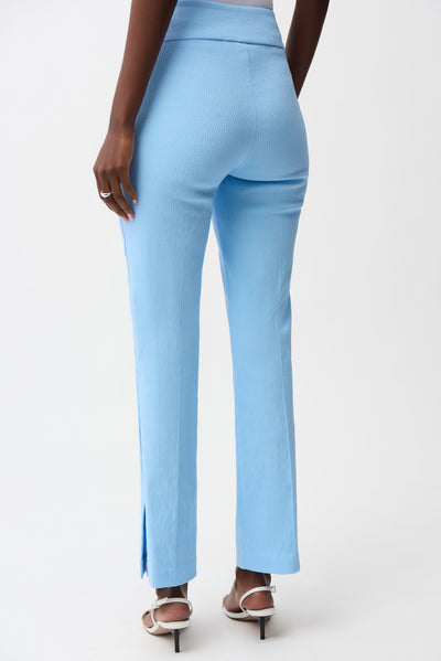 Jacquard Straight Pull-On Pants Joseph Ribkoff