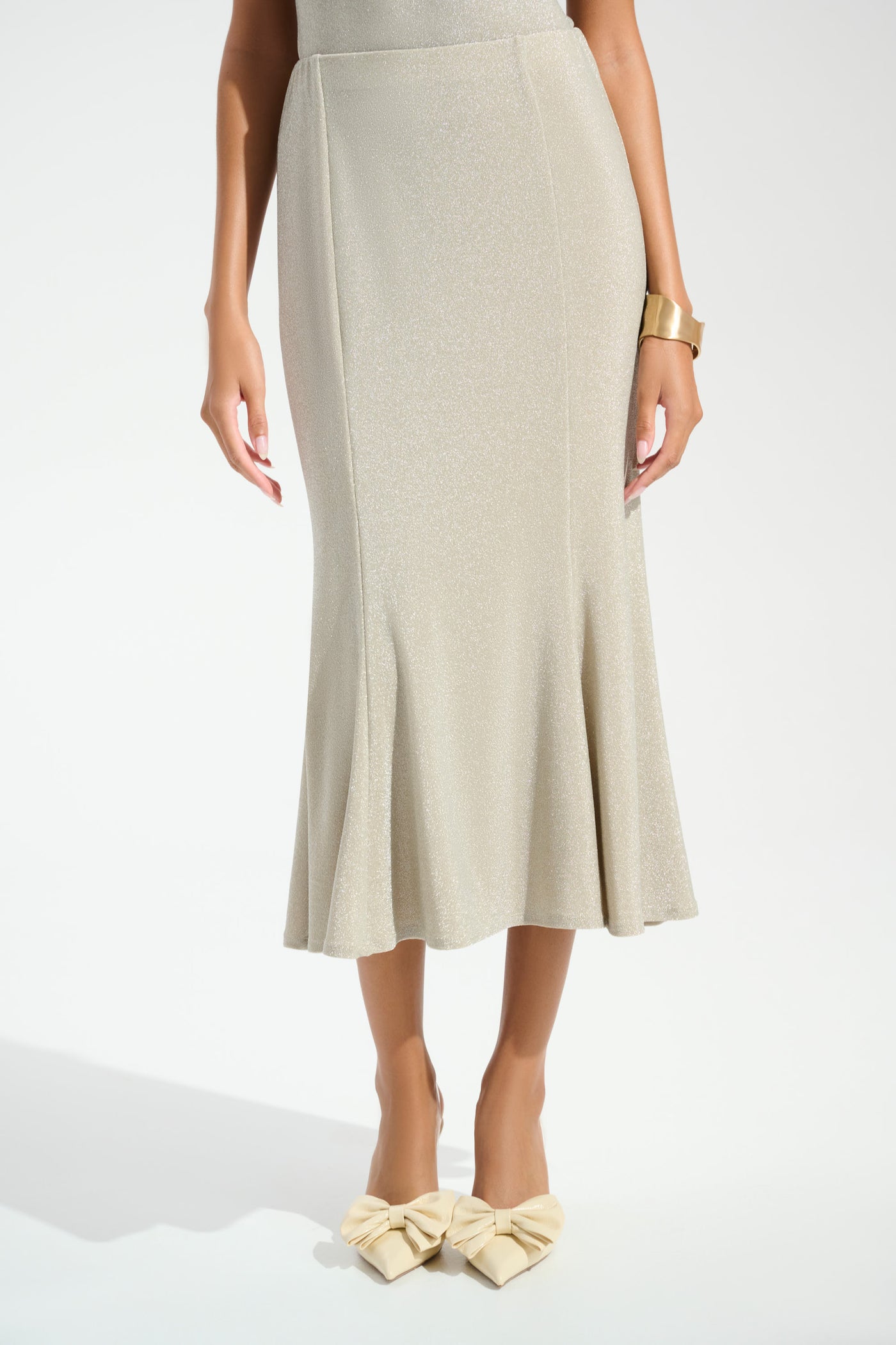 Sparkle Knit Trumpet Skirt Joseph Ribkoff