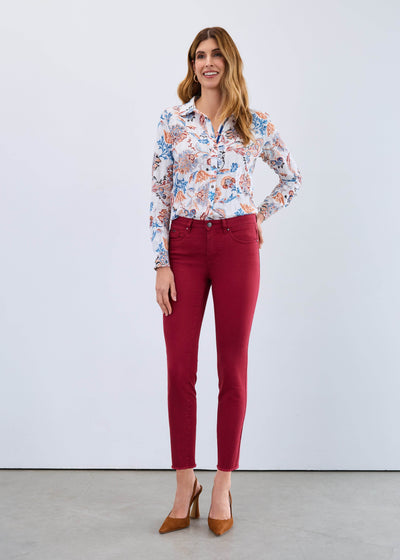 Olivia Slim Ankle Euro Twill - Dream Pants