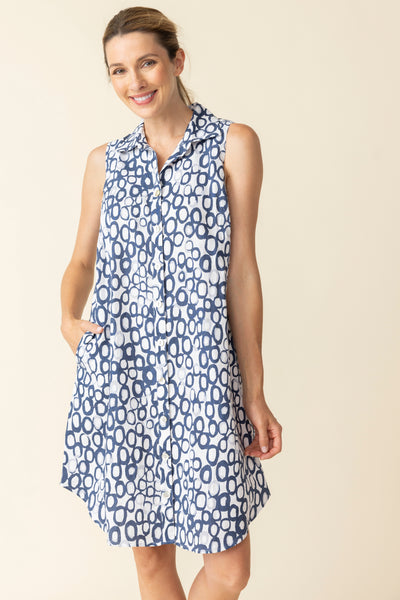 Sleeveless Shirt Dress Habitat