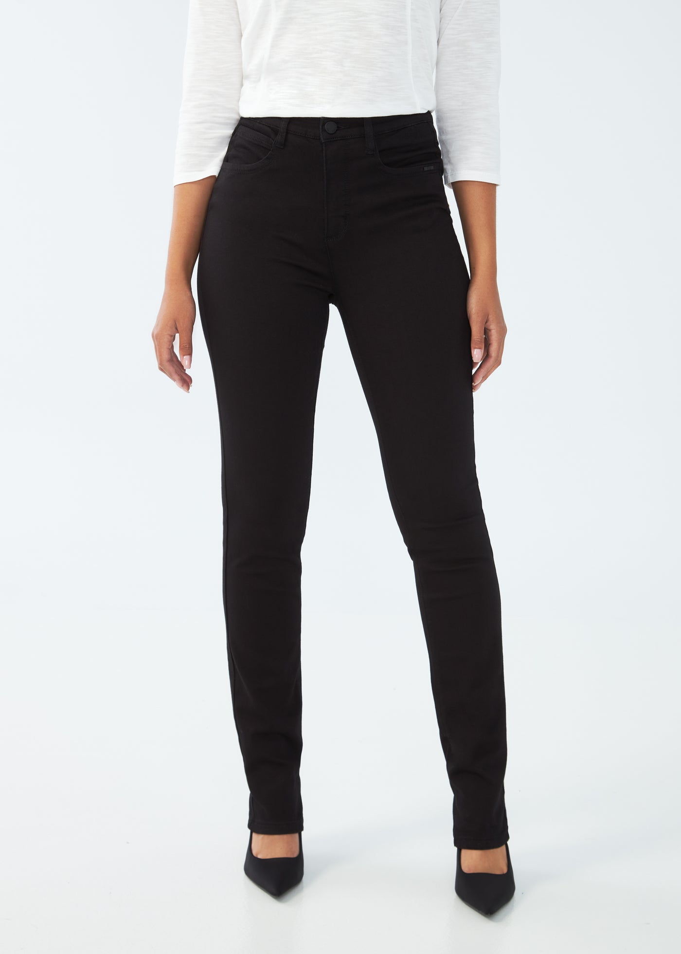 Suzanne Straight Leg French Dressing Jeans