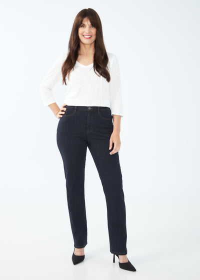 Peggy Straight Leg French Dressing Jeans