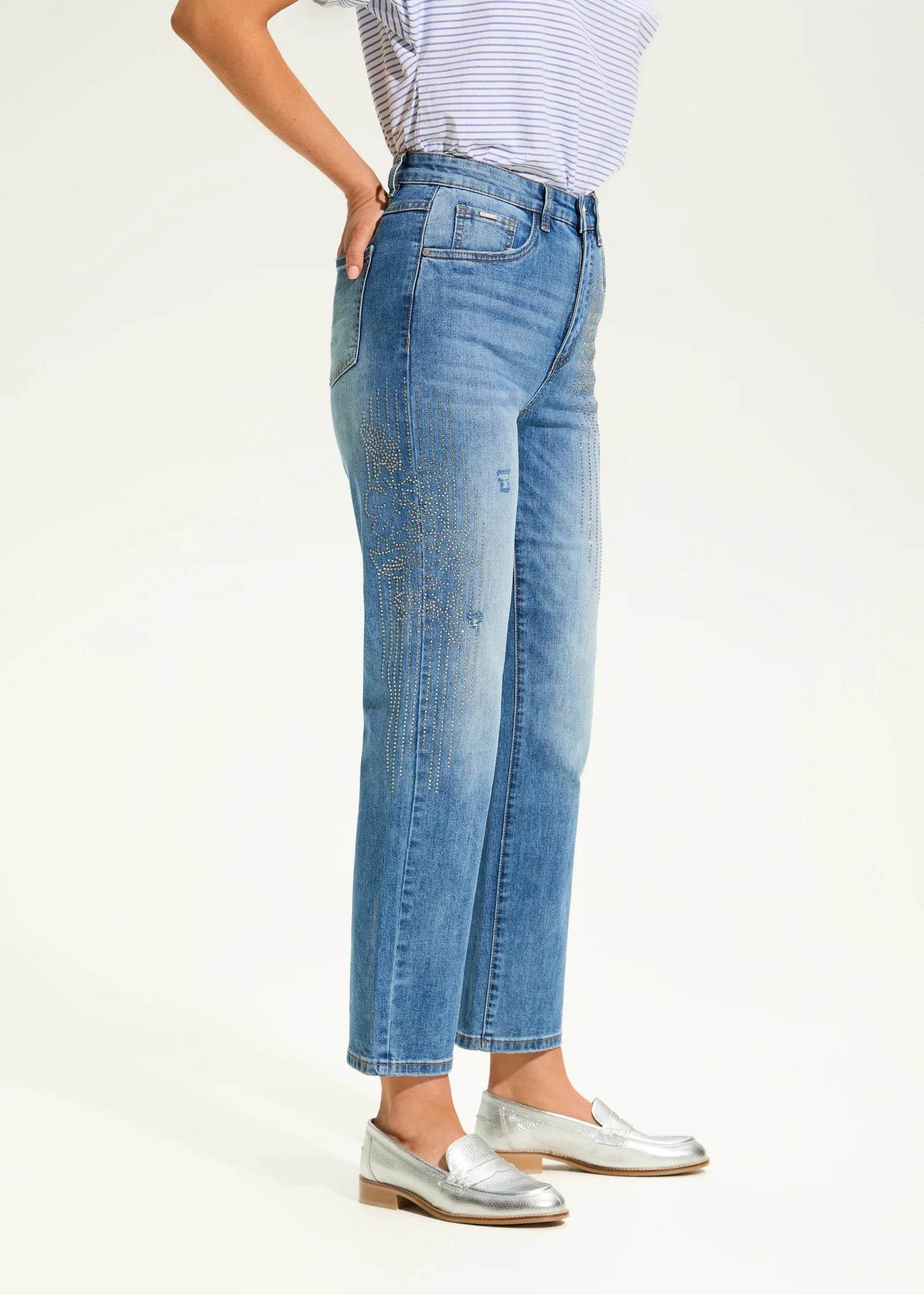 Suzanne Straight Ankle Denim - Dream Pants