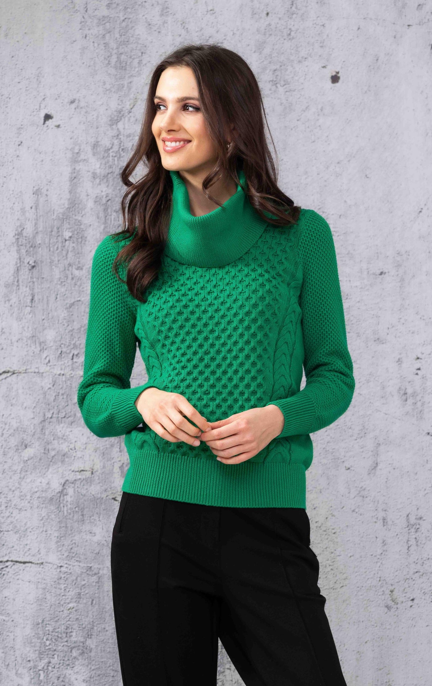 Cowl Neck Sweater Alison Sheri