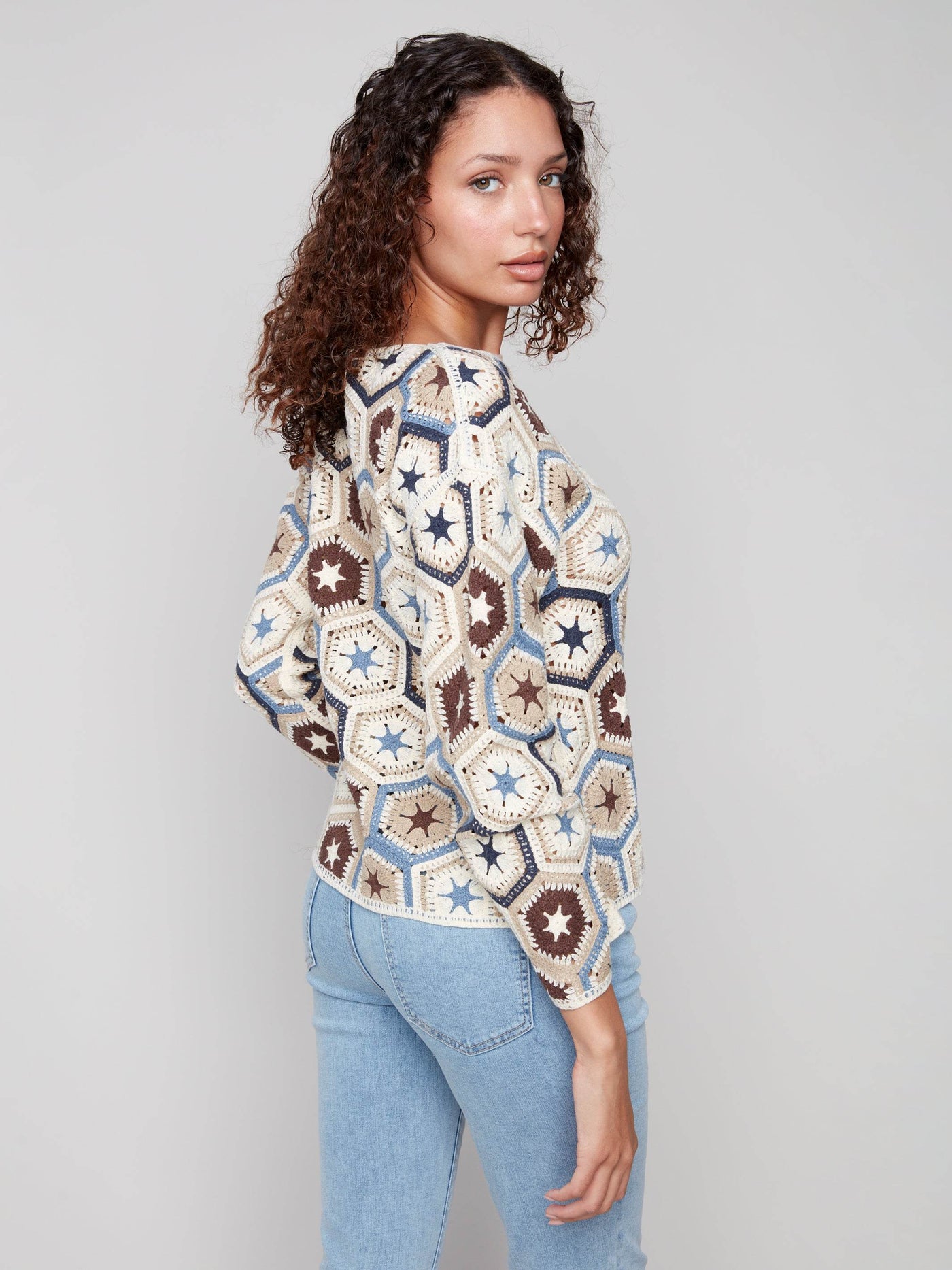 Crochet Boat Neck Top - Dream Pants