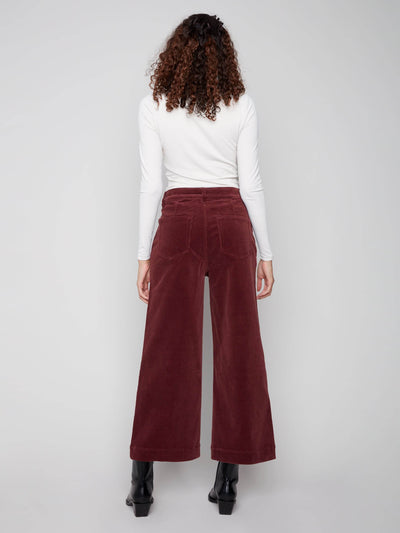 Patch Pocket Flare Corduroy Pants - Dream Pants