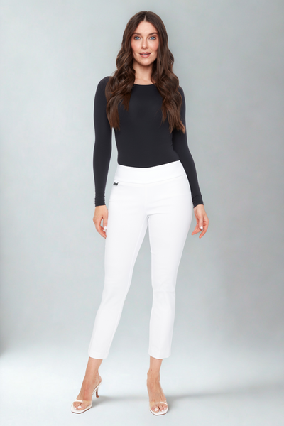 Dream Slim Ankle Pants, 28" White Dream Pants