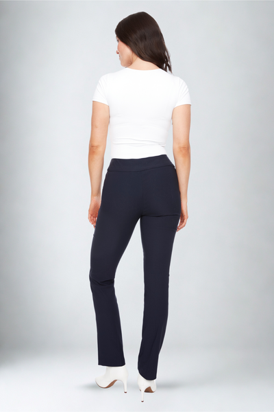 Dream Straight Leg Pull-On Pants, 32" Navy Dream Pants