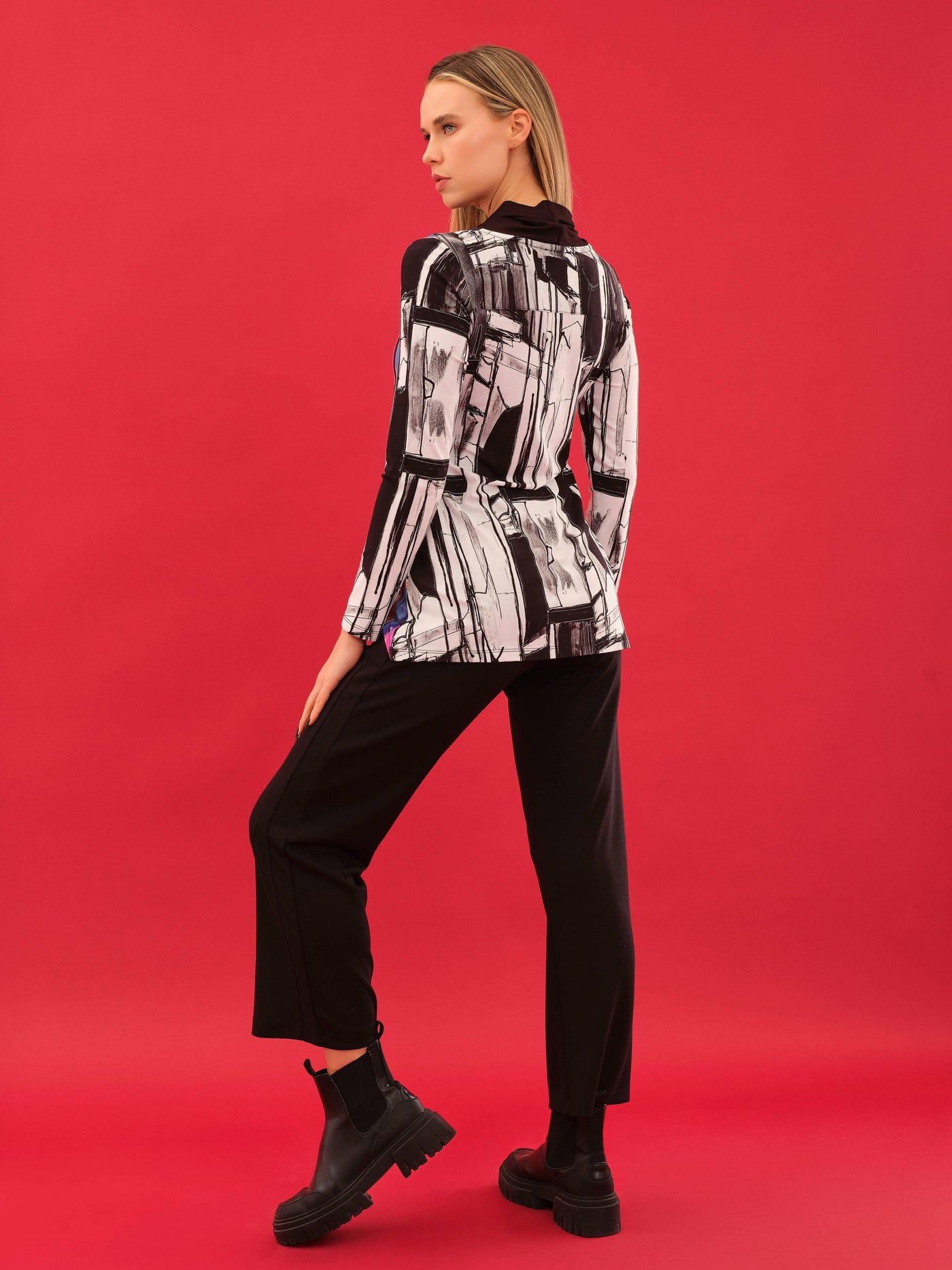 Straight-Leg Ankle Pants Dolcezza