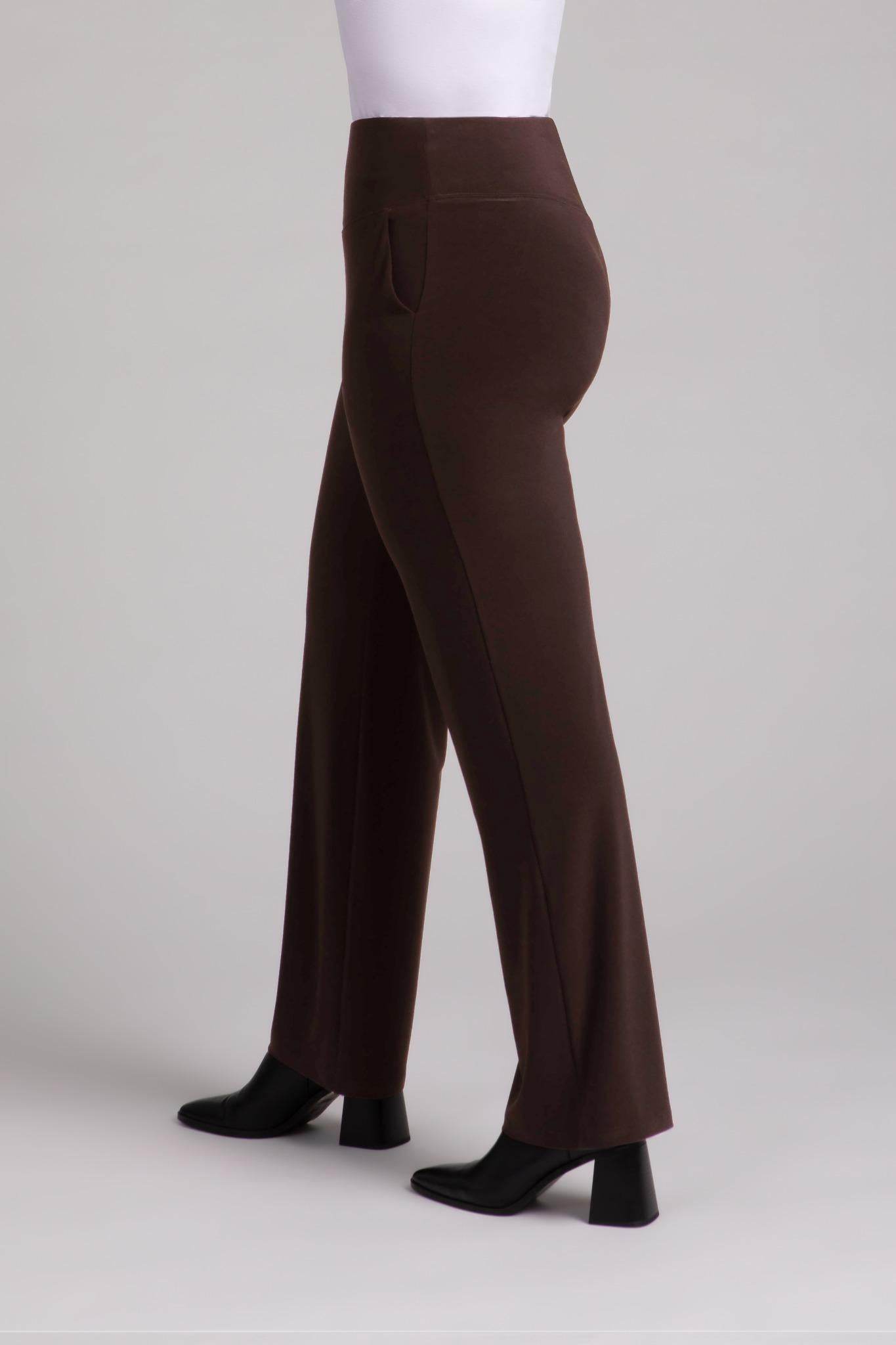 Straight Leg Pant with Yoke Waistband - Dream Pants