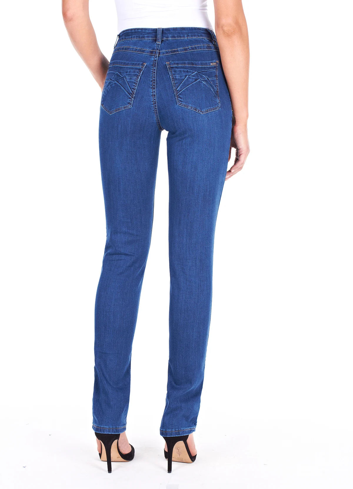 Olivia Relaxed Slim Leg French Dressing Jeans