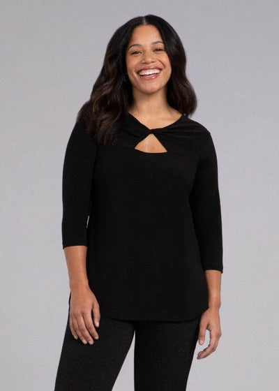 Twist Top, 3/4 Sleeves - Dream Pants